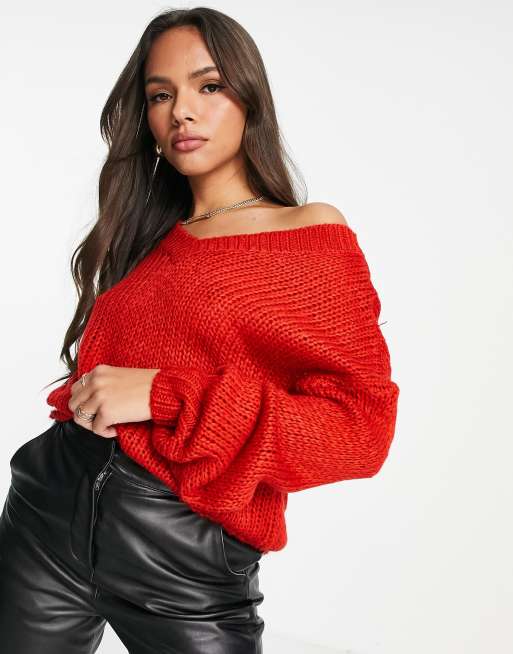 Asos hotsell red sweater