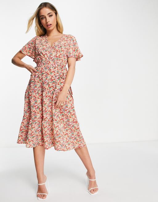 Qed london floral tulip dress best sale