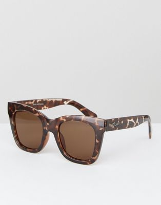 Quay Australia after hours cat eye sunglasses in tort