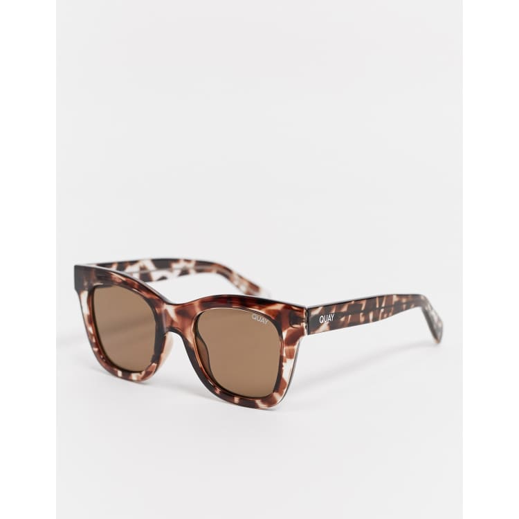 Quay Australia After Hours oversized square sunglasses in  display picture 3