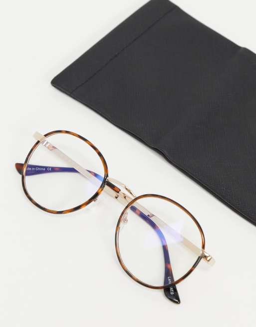 Quay omen blue cheap light glasses