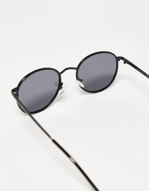 Quay Australia - Omen - Lunettes de soleil rondes à verres polarisés - Noir, 2 de 4