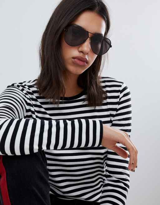 Quay Australia supernova aviator sunglasses | ASOS