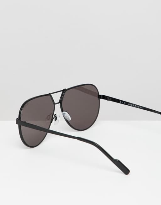 Quay SUPERNOVA unisex sunglasses Quay Australia supernova aviator sunglasses | ASOS main image 2
