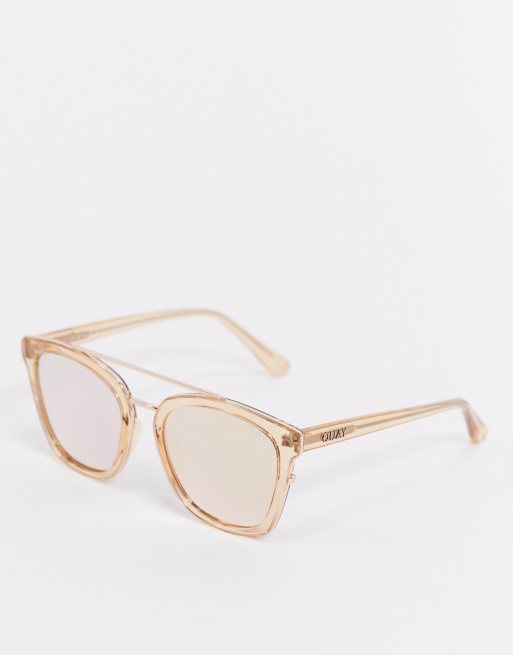 Quay Australia Sweet Dreams sunglasses in rose gold