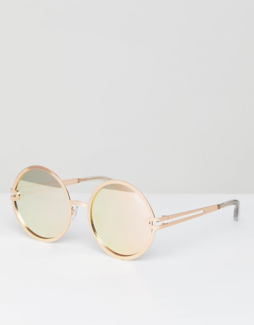 Quay Australia Ukiyo Round Lens Sunglasses ASOS
