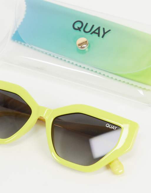 Quay store vinyl sunglasses