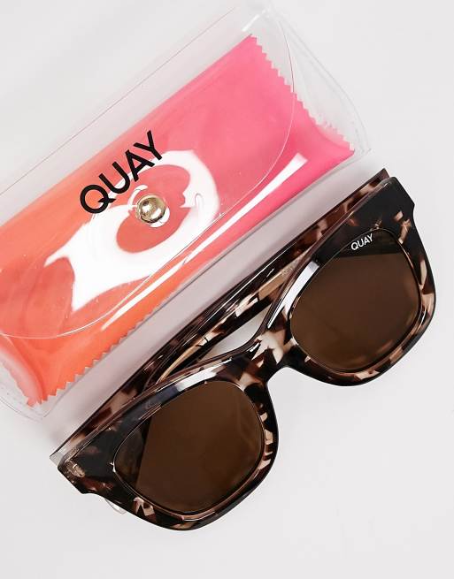 Quay Australia womens after hours oversized square sunglasses ASOS