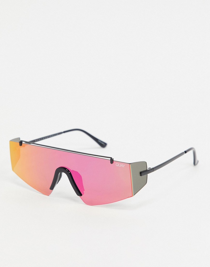Quay Australia x Lizzo - Transcend - Meerkleurige visor-zonnebril-Multi