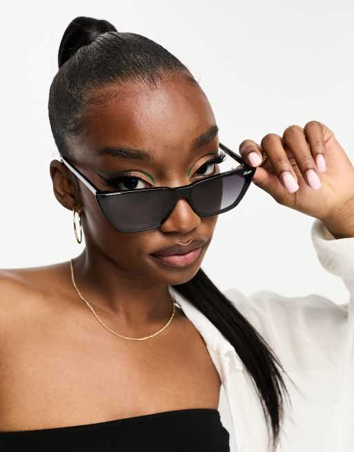 Quay - Bad Habit - Cat eye zonnebril in zwart, 2 van 4