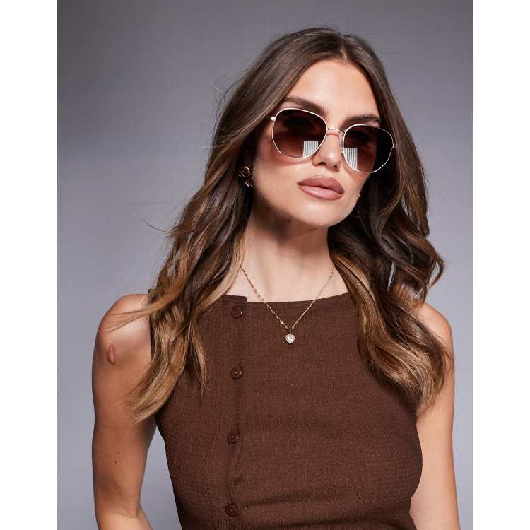 QUAY BIG TIME round metal sunglasses BIG TIME Women main image 3