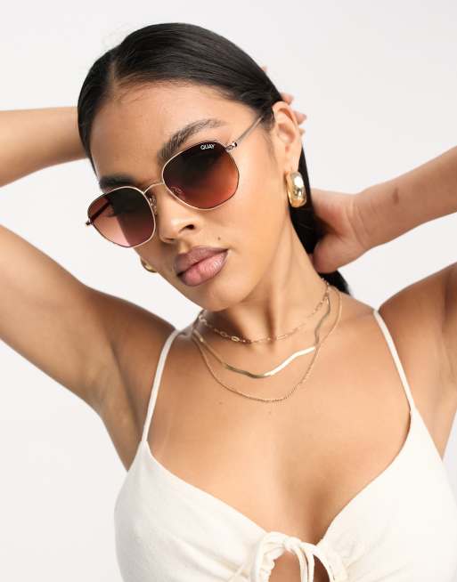 Big hot sale quay sunglasses