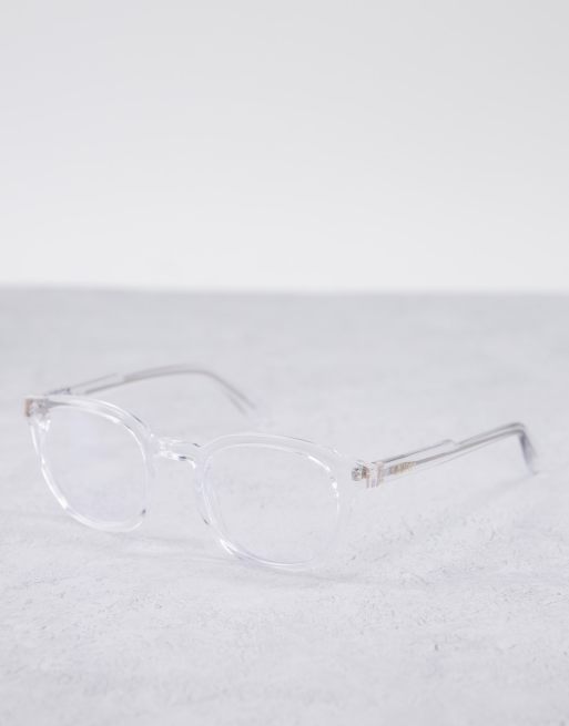 Quay Blue Light Glasses In Clear Asos 7639