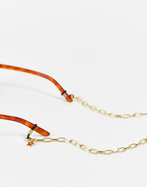Quay - Box Link - Catenina per occhiali da sole color oro 