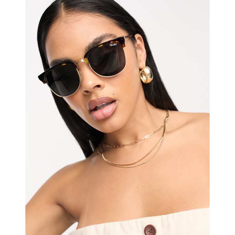 Quay retro sales sunglasses