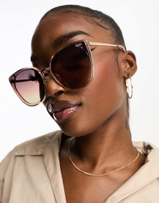 Cat eye store aviator sunglasses