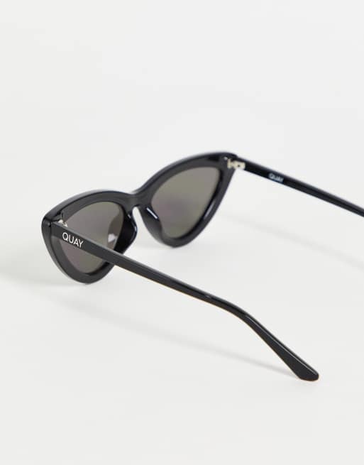 Quay - Flex - Lunettes de soleil yeux de chat pour femme - Noir, 2 de 4