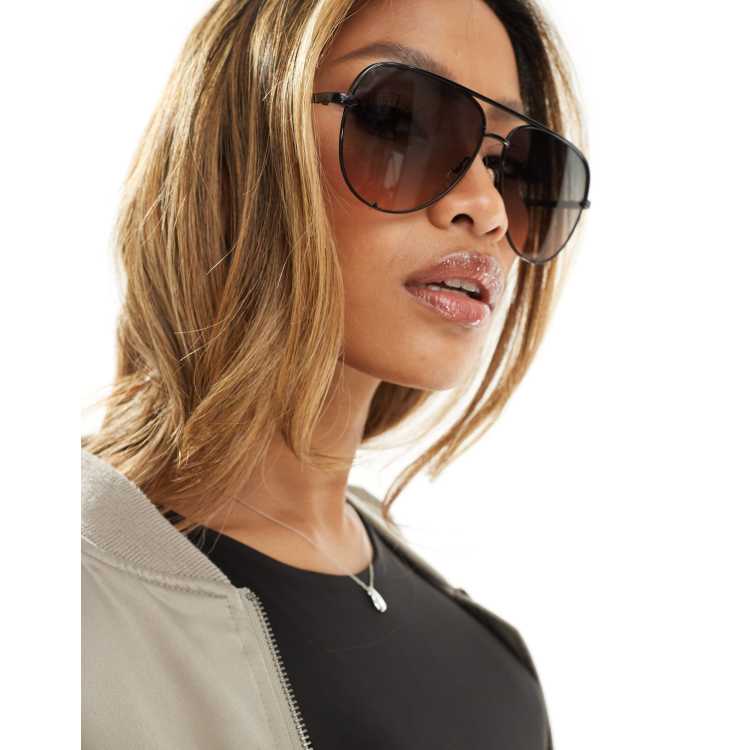 Extra large aviator sunglasses clearance