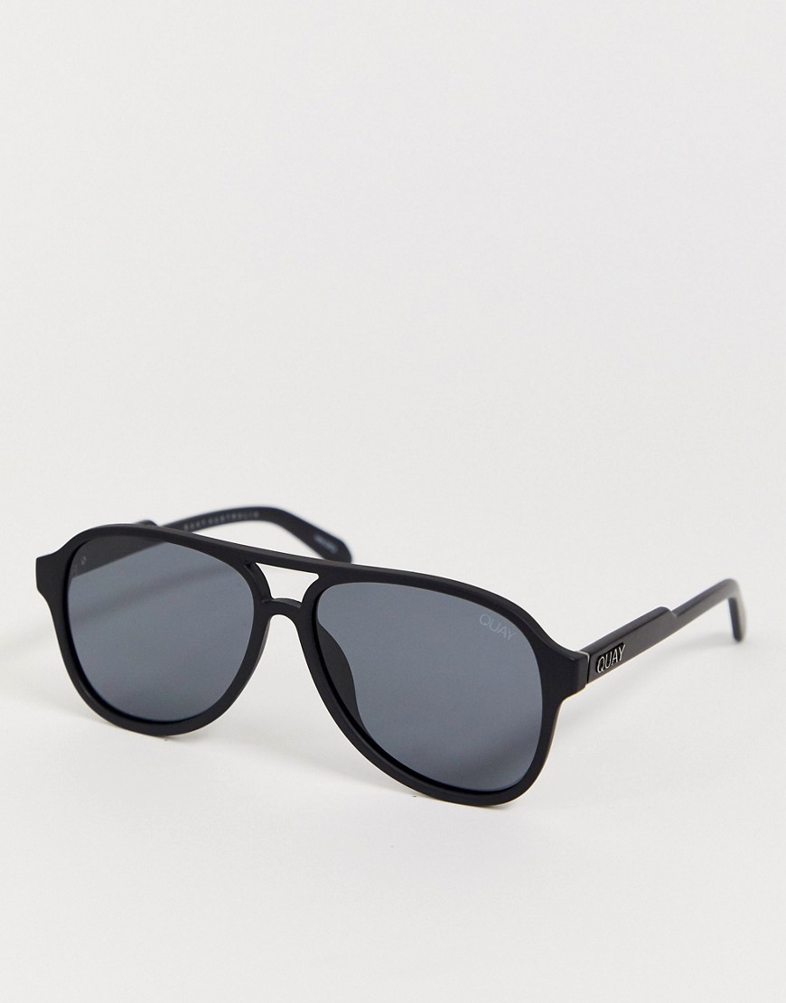 Quay Australia - Quay - lost weekend - occhiali da sole quadrati-nero