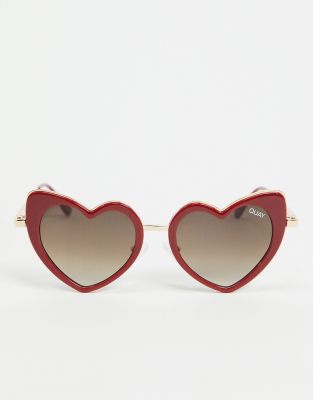 heart shaped sunglasses quay