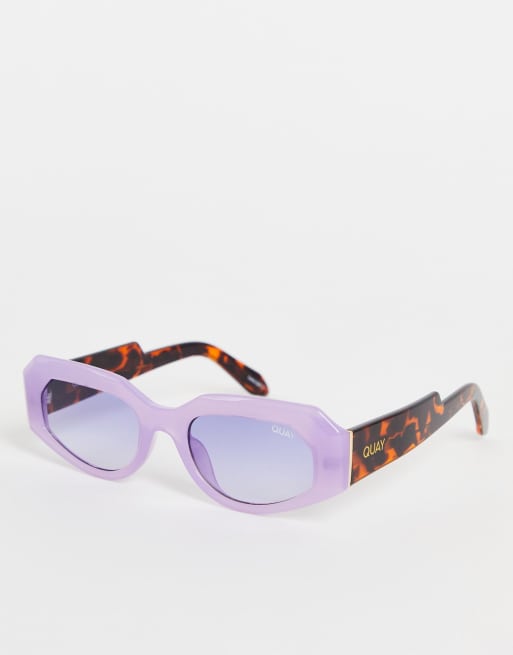 Quay No Sleep cat eye sunglasses in lilac