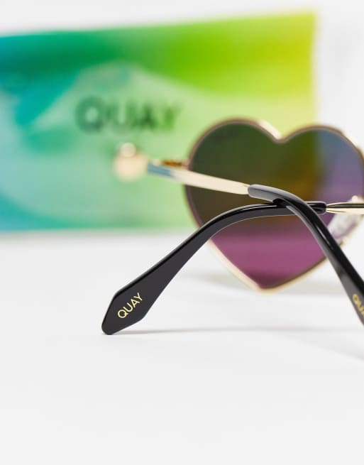 Quay – Pride Heartbreaker – Kolorowe okulary przeciwsłoneczne, 2 z 4