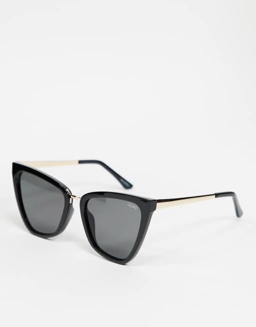 Quay reina best sale sunglasses black