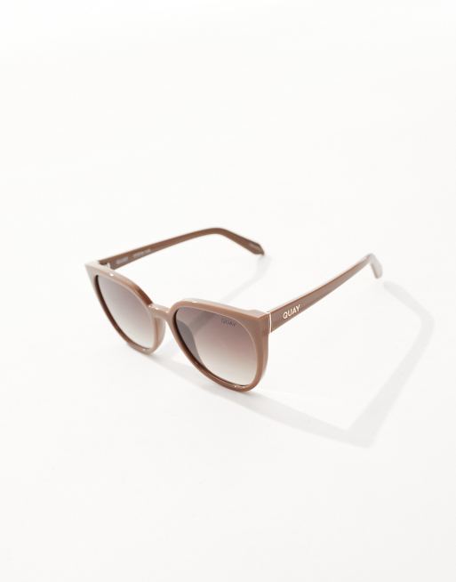 Quay – Staycation – Bruna solglasögon i cateye-modell, 2 av 4