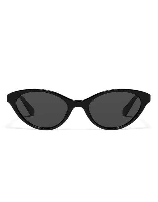 Quay - Talk Nice - Smalle cat eye zonnebril in zwart , 2 van 3