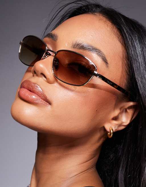 NWOT Quay Text Me Gold Tortoise Sunglasses Quay Text Me Sunglasses | Shopbop main image 3