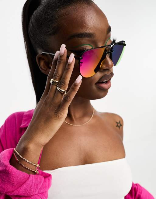 Quay playa best sale mini sunglasses