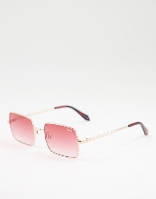 Quay Australia Ttyl Square Sunglasses