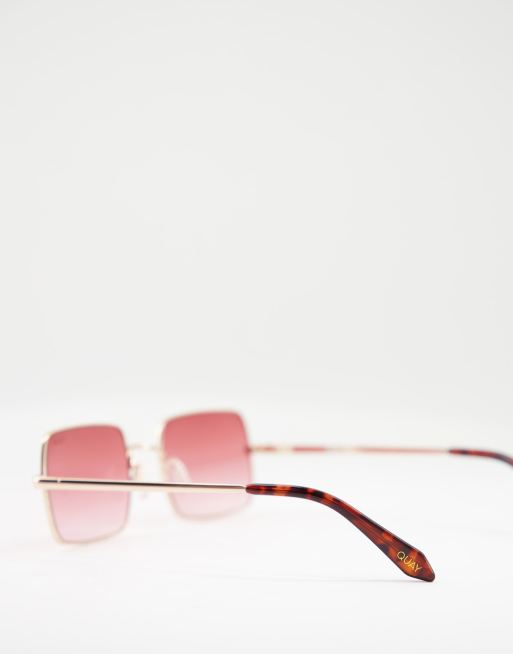 Quay Australia Ttyl Square Sunglasses