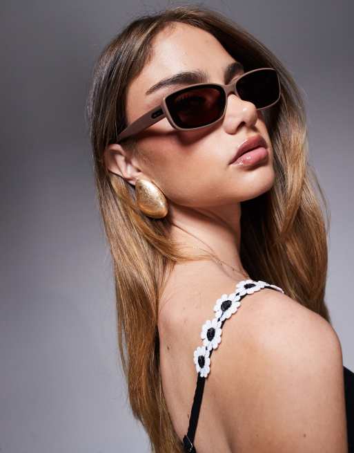 Quay Australia VIBE CHECK pink Frame Sunglasses with Brown Lenses. Quay Australia Sunglasses VIBE CHECK New | Mercari main image 4