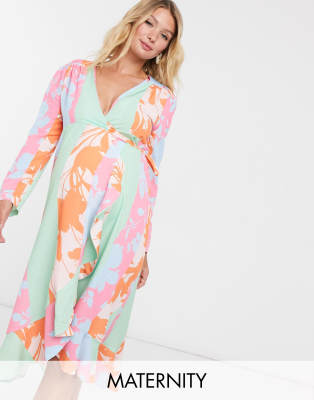 asos queen bee maternity dress