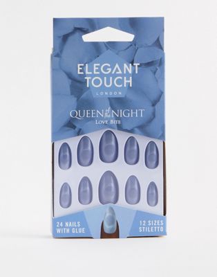 Queen of the Night kunstige negle - Love Bite fra Elegant Touch-Multifarvet