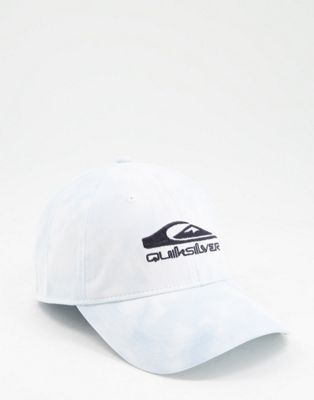 Quiksilver baseball cap in pastel blue