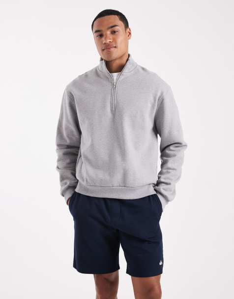 Quiksilver Basic elasticated waist shorts in navy blazer - view 1
