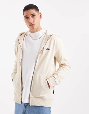 Basic - Kapuzenjacke in Weiß Weiß XS