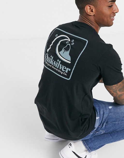 Quiksilver Beach Tones t-shirt in black