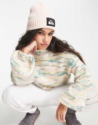 Quiksilver beanie in pink Exclusive at ASOS