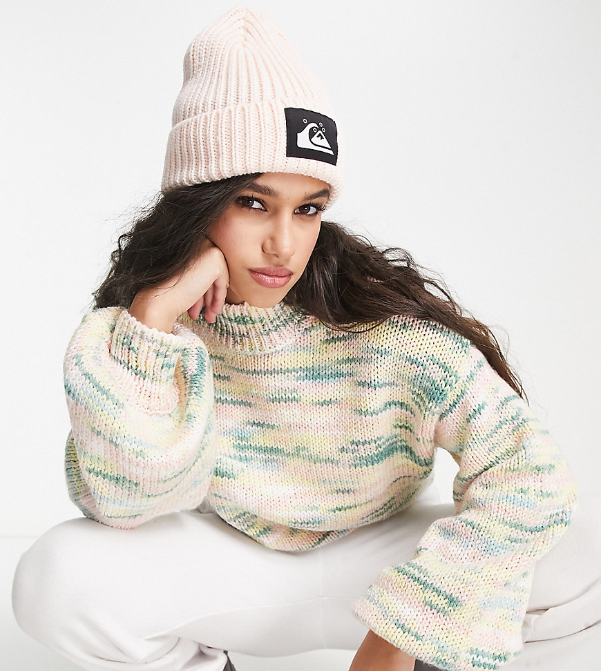Quiksilver beanie in pink Exclusive at ASOS
