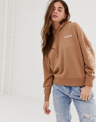 brown hoodie women