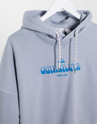 quiksilver blue hoodie