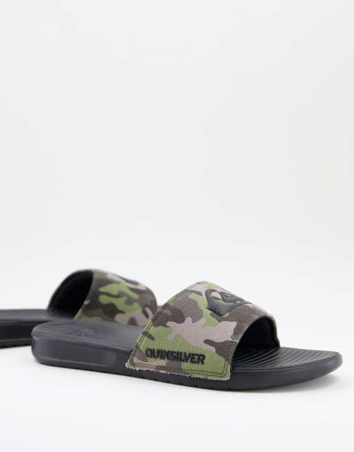 Quiksilver - Bright Coast - Sliders i camouflage-print