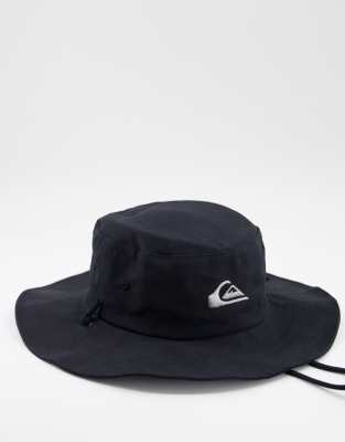 Quiksilver Bushmaster Bucket Hat In Black In Black