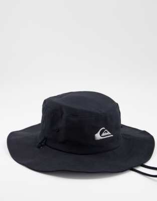 QUIKSILVER BUSHMASTER BUCKET HAT IN BLACK