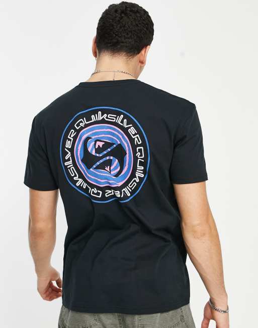 Quiksilver - Circle Game - Sort T-shirt
