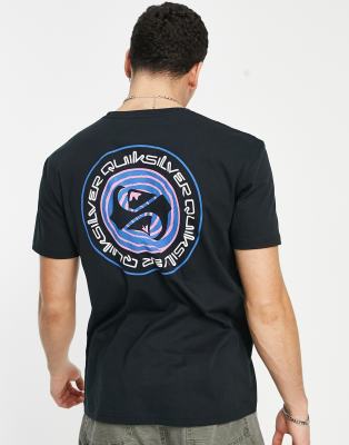 Quiksilver Circle Game t-shirt in black