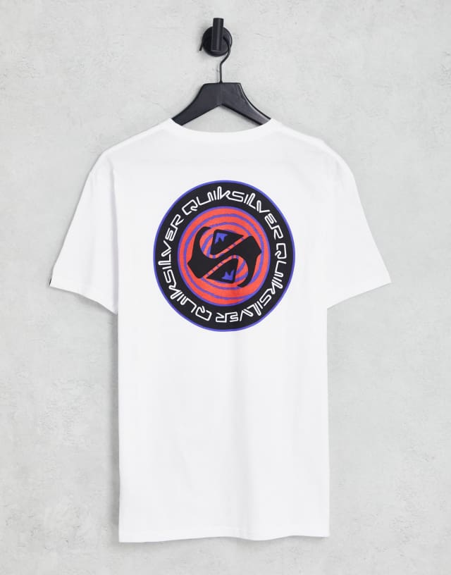 Quiksilver Circle Game T-shirt in white